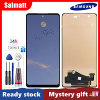 Salmatt หน้าจอ LCD TFT สำหรับ A72 Samsung Galaxy เครื่องอ่านพิกัดหน้าจอสัมผัสแอลซีดีประกอบสำหรับ Samsung Samsung Galaxy A72 SM-A725F SM-A725F /Ds SM-A725M SM-A725M /DS แสดงผล LCD