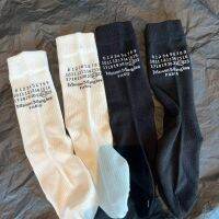 【Sock shop】 Paris Luxury Stocking For Women Many Number Designer Retro Novelty Sock High Quality Cotton Tube Sokken