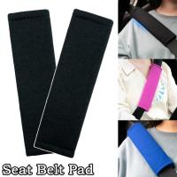 2pcs Seat Belt Covers Shoulder Pad Seat Belt Cushion Protector For Adults Youth Kids Interior Car Accessories Black Blue Pink Seat Covers