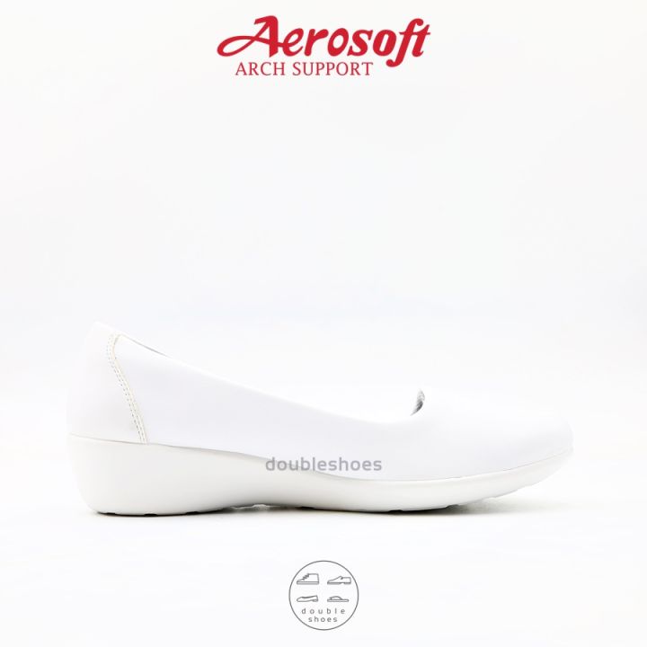 aerosoft-รองเท้าพยาบาล-รองเท้าหนัง-รุ่น-cw3133-สีขาว-สีดำ