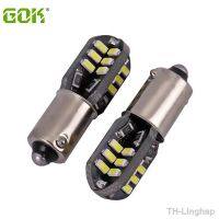 【LZ】☁☫✱  2Pcs Car Auto LED Interior BA9S Bax9s Bay9s Light Canbus 24SMD T4W W5W T10 3014 Bulb No Error License Plate Lamp Carro Acessório