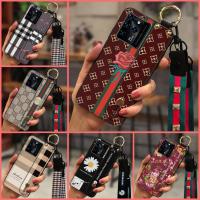 Anti-dust Soft Case Phone Case For ZTE Balde V30 TPU New Arrival Wrist Strap silicone classic Phone Holder waterproof