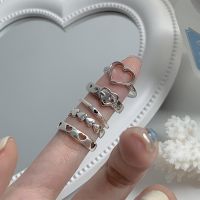 【CC】 Fashion Hollow Set 5PCS  Adjustable Jewelry Wedding for