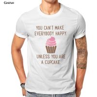 Cupcake Unisex Stars &amp; Stripes T-Shirt Printing White Pink Unisex 100701 【Size S-4XL-5XL-6XL】