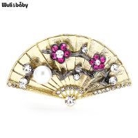 【CW】 Wuli amp;baby Rhinestone Brooches Plum Bossom Brooch Pin Gifts