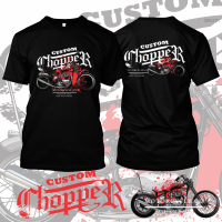 V5 2023 Summer Vintage Style Chopper Motorcycle T-shirt Premium Large 4XL 5XL fashion versatile t-shirt