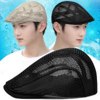 【Hot Sale】 Back seal summer hollow mesh breathable peaked cap simple light board forward hat outdoor leisure cool