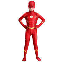 Flash 4 Trajes คอสเพลย์สำหรับผู้ใหญ่ E Crianças,บอดี้สูทฮาโลวีน Super-Herói,Zentai, 52