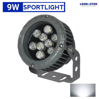 LED floodlight สปอร์ตไลท์ แบบหน้ากลม ชิฟไต้หวัน AAA สำหรับ ส่องต้นไม้  ส่องป้าย ส่องอาคาร ไฟสนามกีฬา  สวน ทางเดิน สว่างสูง - (งานสเปค ราคาโรงงาน)