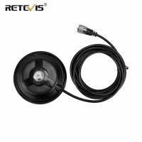 Retevis CA35แม่เหล็กหลังคาเมาฐาน SL16-K ที่มี4เมตรสายโคแอกเซียล SL16-J PL-259SO-239 UHF มือถือรถเสาอากาศวิทยุอุปกรณ์เสริม