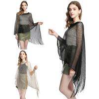 QianXing Shop Summer Hollow Tassel Fringe Shawl