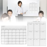 Magnetic Refrigerator Wall Art Sticker Calendar Monthly Planner White Board Erase For Kitchen 42x30cm