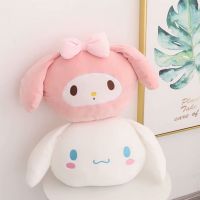 หมอนตุ๊กตานุ่ม รูปการ์ตูน Hello Kitty Kuromi My Melody Cinnamoroll ขนาด 30 ซม.