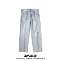 “Relax Jeans in mid wash” Street Jeans กางเกงยีนส์ผ้าฟอก Street Fashion