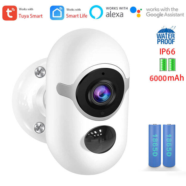 tuya-smart-life-alexa-1080p-2mp-hd-waterproof-outdoor-ip-battery-camera-indoor-wireless-wifi-security-lower-power-camera