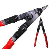 +【‘ Flat Nose Pliers For Automatic Transmission Repair Rim Circlip Pliers Flat Jaw Pliers Retaining Spring Assist Tool Anti-Slip