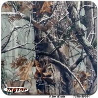 iTAATOP TSMH8086-1 0.5M * 2M Tree Leaves Camo Camouflage Hydro Dipping Hydrographics Film Water Transfer Printing Films