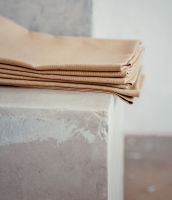 Simple Napkin Set in Light Brown (4 pcs.) ผ้าเช็ดปากสีน้ำตาลอ่อน ขนาด 41x41 ซม.