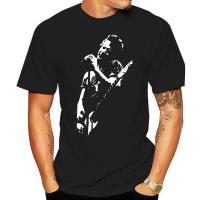 Hochris Cornell Audioslave Band Tee เสื้อยืดผ้าฝ้ายสีดำสำหรับบุรุษ