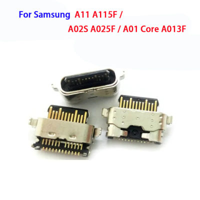 USB ดั้งเดิมซ็อกเก็ตแบบเปลี่ยนช่องเสียบเครื่องชาร์จปลั๊กแท่นชาร์จสำหรับ Samsung Galaxy A11 A115F/A025F A02S/A013F แกน A01