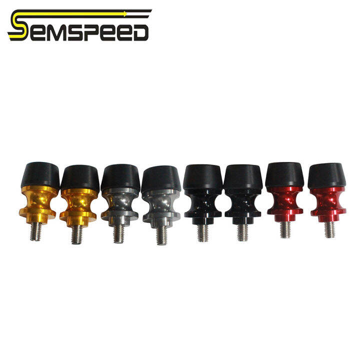 SEMSPEED 8MM CNC Swingarm Spools Sliders For Triumph Street Triple R