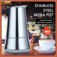 246912ถ้วยลาเต้เตากรอง Moka เครื่องชงกาแฟหม้อกาแฟสำหรับห้องครัวเครื่องชงกาแฟหม้อสแตนเลสมอคค่า Cocina