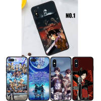 8VZ Attack on Titan Eren อ่อนนุ่ม High Quality ซิลิโคน TPU Phone เคสโทรศัพท์ ปก หรับ Xiaomi Mi 12 12X 11i 11 9 8 CC9E 11T 10T 9T A1 A2 5X 6X A3 Lite Pro