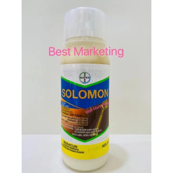 Solomon Bayer 500ml Serangga Lazada