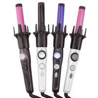 Kiss ที่ม้วนผมอัตโนมัติเซรามิคหมุน Curling Iron Wand Instax Hair Curlers ลูกกลิ้ง Ionic Hair Crimper เครื่องมือจัดแต่งทรงผม