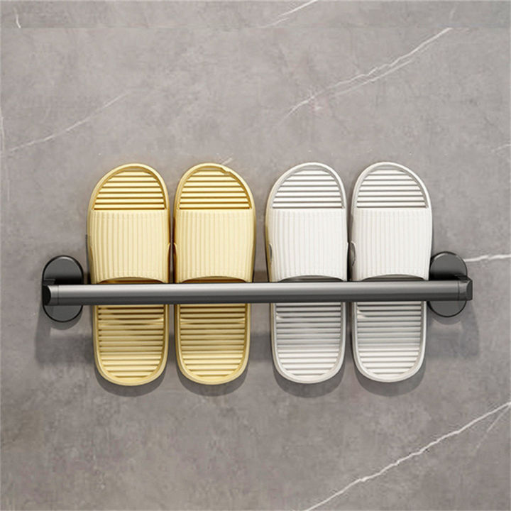 kitchen-pot-lid-storage-shelf-bathroom-towel-storage-solution-space-saving-shoe-rack-hanging-slipper-rack-bathroom-wall-shoe-holder