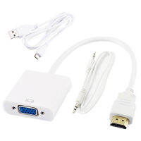 ตัวแปลงวิดีโอ HDMI เป็น VGA พร้อมอินเทอร์เฟชเสียง,สำหรับพีซีแล็ปท็อป DVD