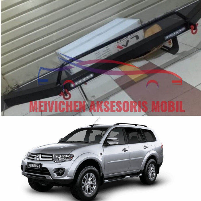 Tanduk ARB PAJERO LAMA - OLD Bumper Depan Besi Model ANTING Full Body ...