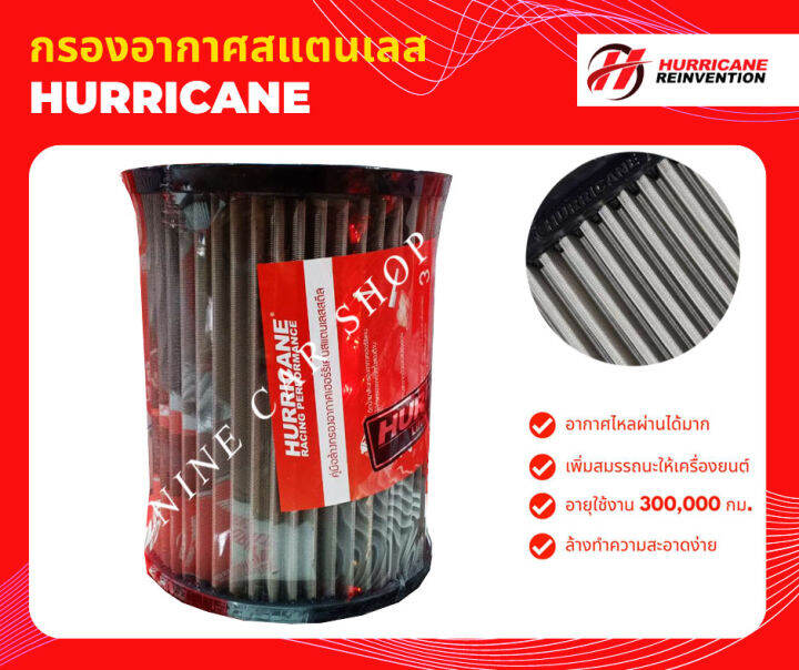 hurricane-กรองอากาศสแตนเลส-volvo-c30-ปี-07-13-c70-ปี-08-09-s40-ปี-07-12-v40-ปี-12-14-v50-ปี-07-12-v70-ปี-10-14