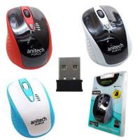 เมาส์ไร้สาย Anitech รุ่น W214 WIRELESS MOUSE เมาส์ไร้สาย