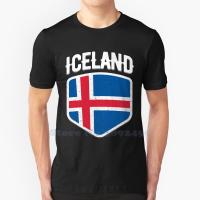 Iceland World Sport Stadium Fan T Shirt Supporter Jersey Football Cup Tshirt Tshirt Men And