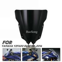 BST กระจก ABS วัสดุสำหรับ Yamaha YZF600 R6 2008-2017 กระจกรถจักรยานยนต์ Deflector