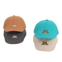 【CW】 Doitbest Cartoon bear Baby berets Cotton kids Peaked cap Boys Hat Babys Accessories for 2 to 5 Years old ！