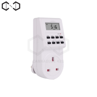 Digital Timer เครื่องตั้งเวลาเปิด ปิดไฟ 7 days dual Outlet ทามเมอร์