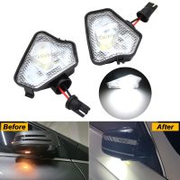 ⊕ 2Pcs Canbus Car LED Under Side Mirror Puddle Light For Mercedes Benz W176 X156 W204 W212 W246 W117 W218 W219 W209 W221 C117 W242