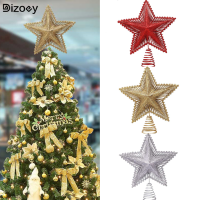 【Dizoey】ต้นคริสต์มาส Star Topper ระยิบระยับกลวงออกดาวคริสต์มาสเทศกาลปาร์ตี้แขวนตกแต่ง Treetop เครื่องประดับ