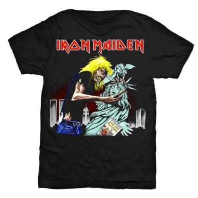 Iron Maiden New York Official Mens Black Tshirt