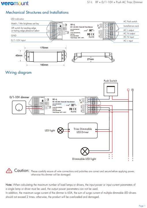 skydance-s1-l-ac-110v-220v-1ch-2a-rf-01-10v-push-ac-phase-cut-dimmer-1ช่องเอาต์พุต200-480w-สำหรับหรี่แสงได้-led-โคมไฟ