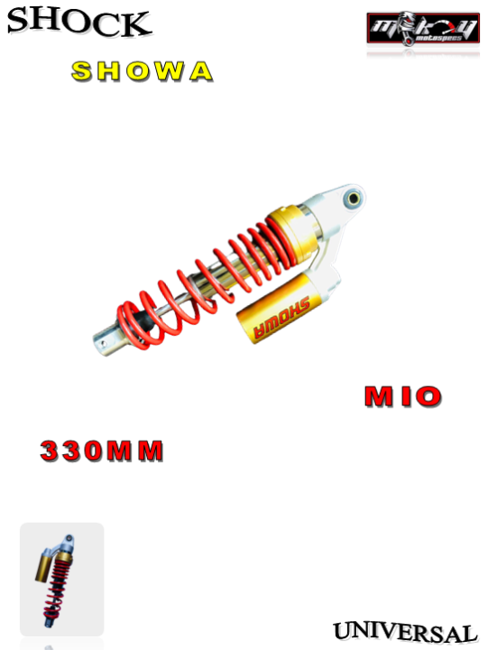 SHOWA SHOCK 330MM FOR MIO UNIVERSAL FOR SINGLE SHOCK Lazada PH
