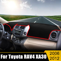 สำหรับโตโยต้า RAV4 XA30 2006 2008 2008 2009 2010 2010 RAV 4แผงควบคุมรถหลีกเลี่ยงแสงปกป้องกันรังสียูวีจ้า Pad ลื่นพรม S