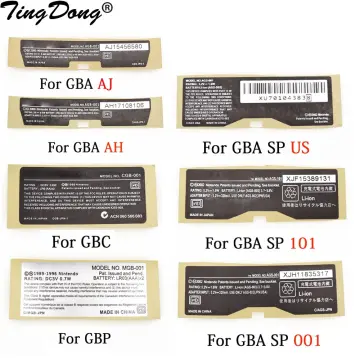 Replacement Sticker Label Tag Marking Sticker AGS-001 for Game Boy Advance  SP GBA SP