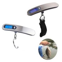 Handled Digital Weighing Steelyard Mini luggage Scale for Fishing Travel Suitcase Electronic Hanging Hook Scale Kitchen Tool