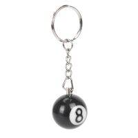 20X Billiard Ball Key Chain Key Ring Happy No. 8