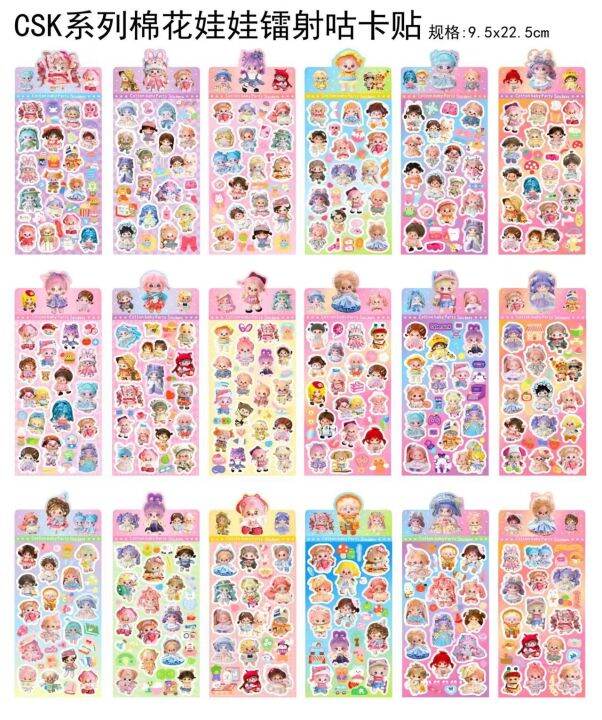 10pcs-sanrio-guka-pochacco-hellokitty-sticker-kuromi-hand-account-posters-decoration-office-stickers-stationary-wholesale