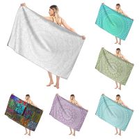 【CW】 towels for adults sauna beach towel Gym set Large hotel shower quick drying Mandala