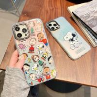 เคสไอโฟน Snoopy Casetify เปลือกแข็งเลเซอร์ iPhone13/12ProMax เคสโทรศัพท์มือถือ Apple 11/XSMax XR